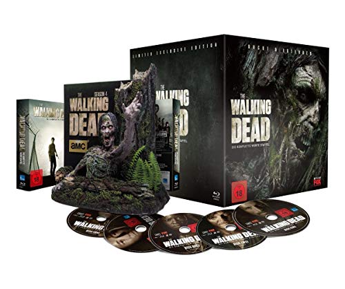 The Walking Dead - Die komplette vierte Staffel - UNCUT & EXTENDED - Tree-Walker Box - limitiert [Blu-ray]