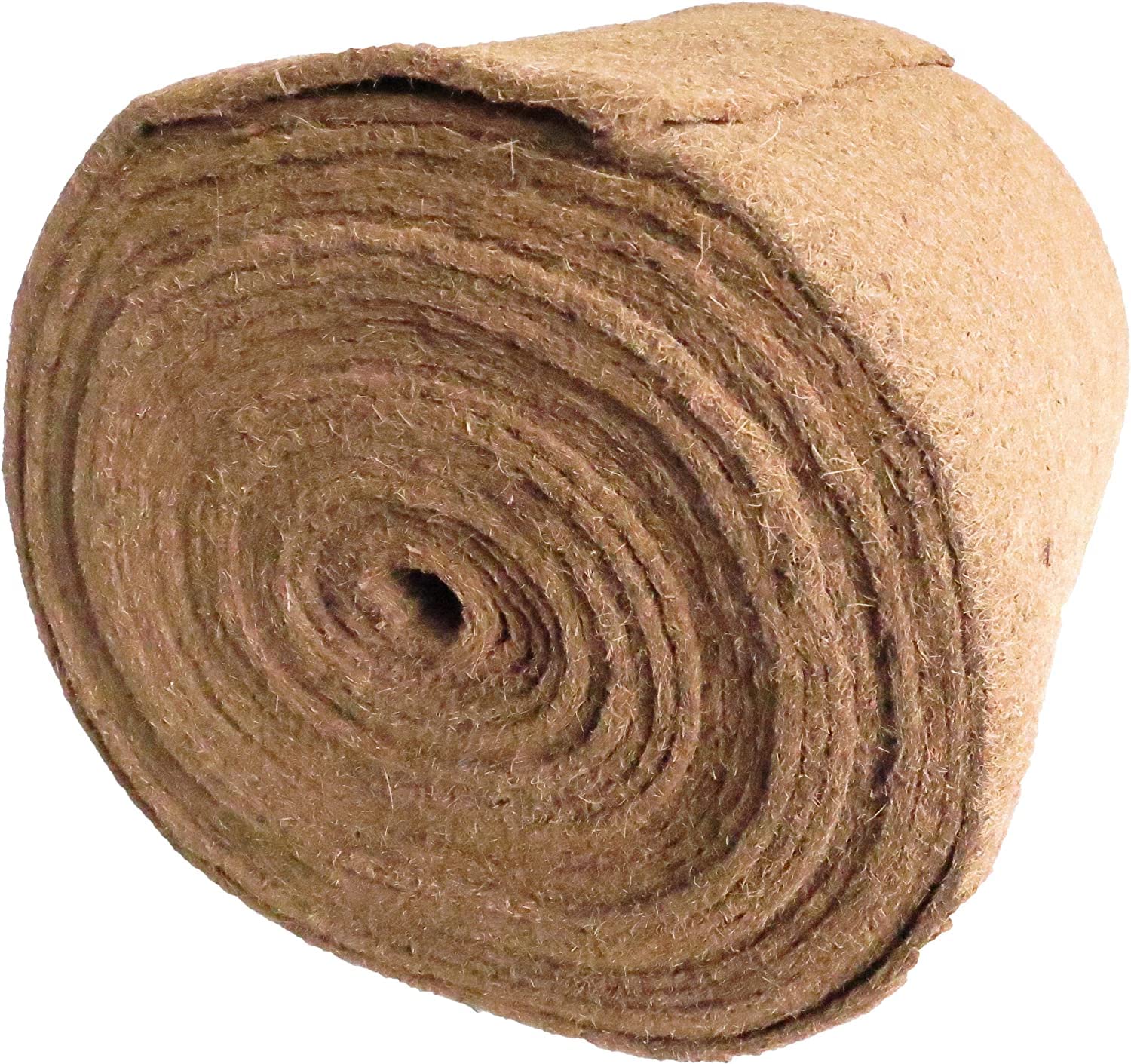Nagerteppich aus 100% Kokosfasern ohne Latex, 1 x 5 m, ca. 10mm dick , insg. 5m² (EUR 6,38 /m²),geeignet als Bodenabdeckung im Käfig für Kaninchen, Hamster und andere Nager, Nager-Teppich