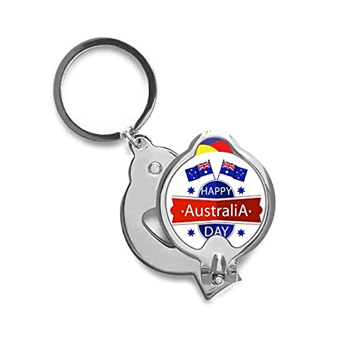 Australien Happy Australia Day Flag Nagelschere Scharfe Fingernagel Edelstahl-Cutter