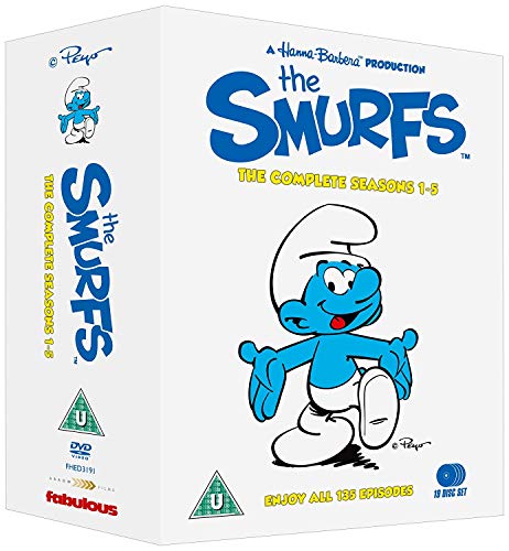 The Smurfs - Seasons 1- 5 Box Set (19 Disc Set) [DVD] [UK Import]
