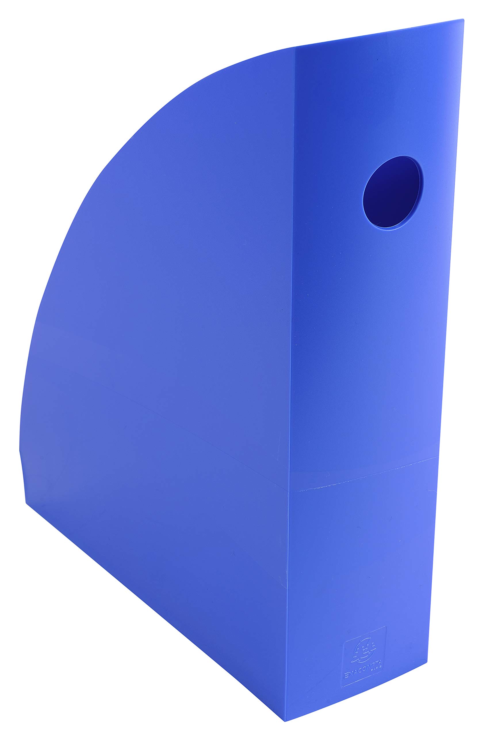 Exacompta 18279D Packung (mit 6 Stehsammler MAG-CUBE, 266x82x305 mm, für DIN A4+, robust und praktisch) 6 Stück eisblau