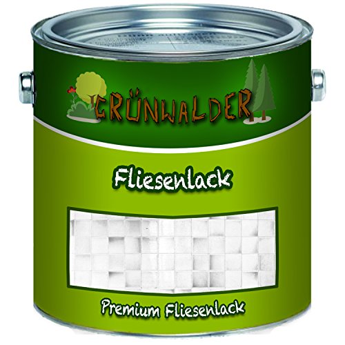 Grünwalder premium 2K Fliesenlack (2,5 L, Cremeweiß)