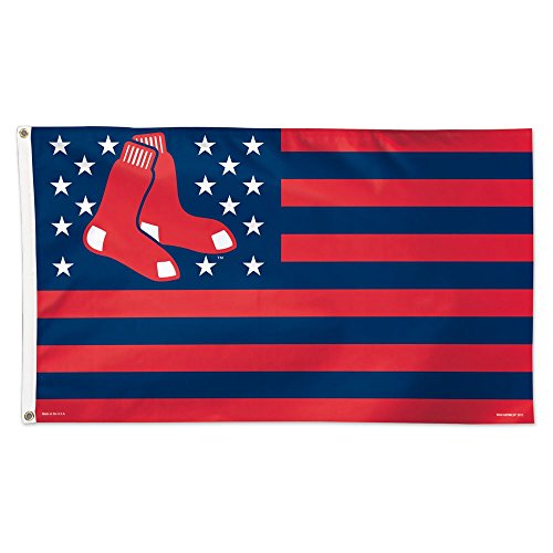MLB Boston Red Sox 02740115 Deluxe Flagge, 90 x 150 cm