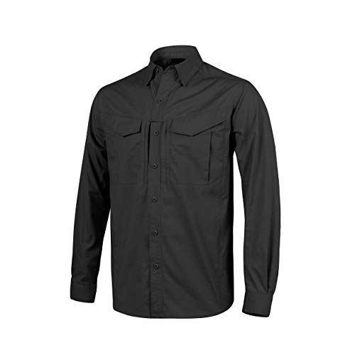 Helikon-Tex Defender Mk2 Long Sleeve Shirt Schwarz