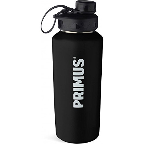 Relags Primus Trailbottle Steel Trinkflasche, schwarz, 1 L