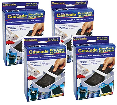 Penn-Plax Cascade Pro Carb Kanister Filter für Aquarien, 2er Pack