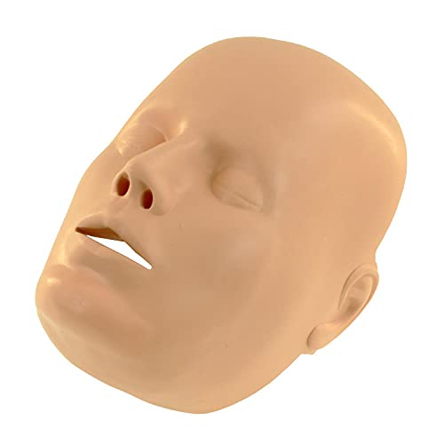 Pulox Erste Hilfe Trainingspuppe Practi-Man Advance Reanimationspuppe 8x Ersatz Gesichtshaut