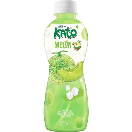 KATO - Melonensaft mit Nata De Coco - Multipack (24 X 320 ML)