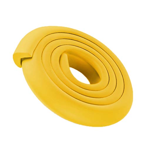 AnSafe Kantenschutz,   for Baby-Kleinkind-Sicherheits-Schutzgurt + 10Corner Guard ， Band Senden (weiß, Gelb) (Color : Yellow, Size : 6M Guard+10Corner Guard)