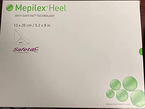 MEPILEX Heel Schaumverband 13x20 cm steril 5 St Verband