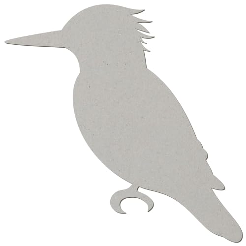 Pappe Eisvogel V2 - Deko Basteln 5-50 cm, Pack mit:10 Stück, Höhe:44cm hoch