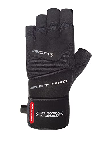Chiba Erwachsene Handschuhe Iron Plus II, schwarz, M