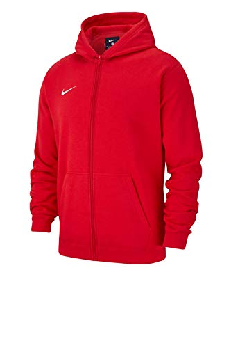 Nike Kinder Y Hoodie Fz Flc Tm Club19 Kapuzenjacke , Rot(university red/White) , XS