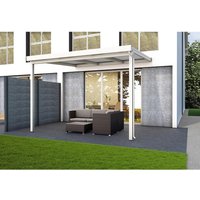 GUTTA Terrassendach »Premium«, BxT: 1014x306 cm, Dach Polycarbonat bronce
