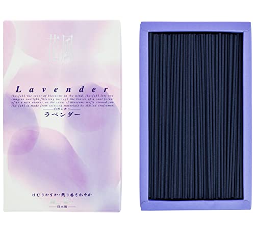 Japanische Räucherstäbchen Ka Fuh - Lavendel von Nippon Kodo in Geschenkpackung 420 Stück