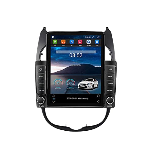 Android 11 Autoradio mit Navi für Peugeot 206 2004-2008 9.7 Zoll Touch 2 Din Android Auto Bluetooth Radio mit Display Rückfahrkamera USB WiFi Mirror Link Canbus (Color : TS100 WiFi 4-Core 1G+16G)