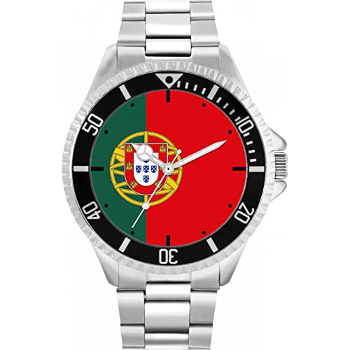 Toff London Portugal-Flaggen-Uhr