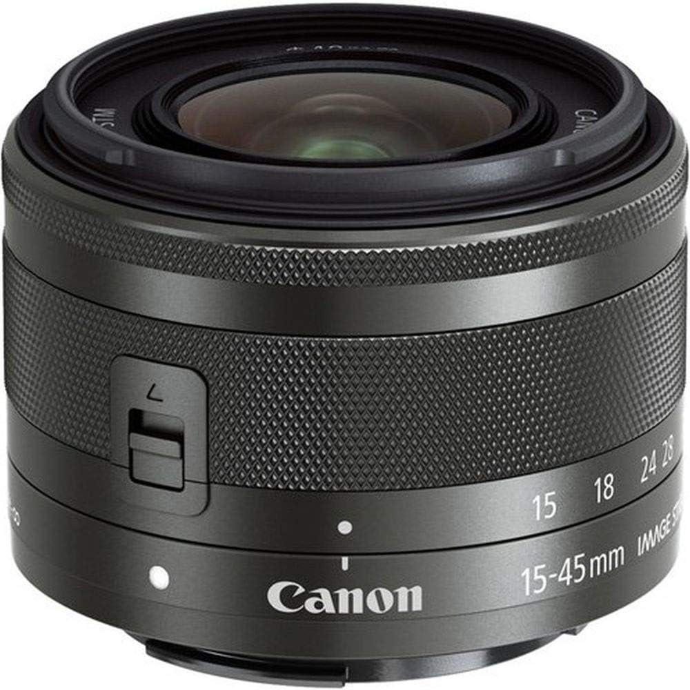 Canon EF-M 15-45mm F3.5-6.3 IS STM Objektiv (49mm Filtergewinde) schwarz