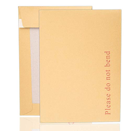 ARPAN Briefumschläge mit harter Rückseite, A5, C5, 15,5 x 22 cm, 100 Stück