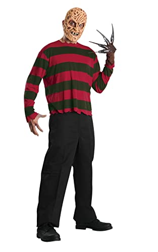 Rubie's offizielles Freddy Krueger Kostüm für Erwachsene, Standardgröße