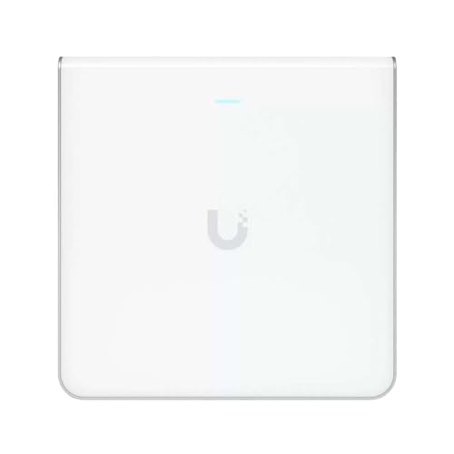 Ubiquiti UniFi6 Enterprise In-Wall Access Point [WiFi 6E (802.11ax), Tri-Band, bis zu 10,2 Gbit/s]