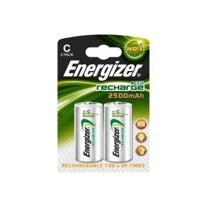 Energizer Recharge HR14 - Batterie 2 x C Typ - NiMH - 2500 mAh (633001)