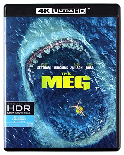 The Meg 4K [Blu-Ray] [Region Free]