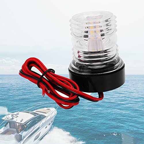 BOROCO 12-24V LED Navigationslicht für Marineboote Yacht-Ankerlichter, 360 °Rundum-Bootslicht Hohe Helligkeit LED-Marinenavigations-Ankerlicht IP66 wasserdicht