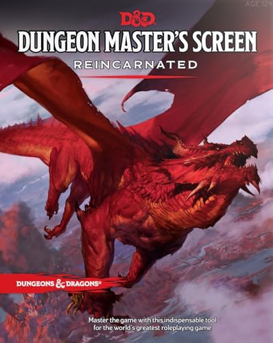 Dungeons & Dragons C36870000 RPG-Dungeon Master's Screen Reincarnated-Englisch, Original Version