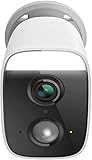 D-Link DCS-8627LH Full HD Outdoor Wi-Fi Spotlight Camera (Alexa & Google kompatibel, 150 Grad Blickwinkel, Nachtsichtfunktion, Bewegungs- und Geräuscherkennung, Personenerkennung, Sirene, Flutlicht)