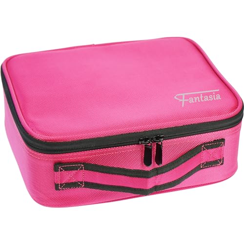 Beauty Tool Case Pink 22, 5 X 25, 5 X 9, 5 Cm, Mit Organizer-Einteilungen