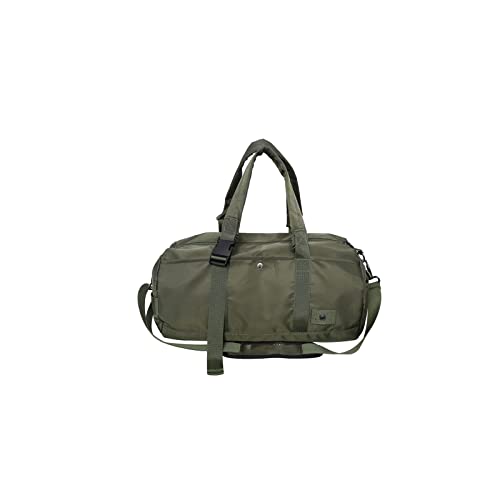 SUICRA Gepäckgurt-Handgepäck Travel Handbag for Men Women Portable Weekend Shoulder Duffle Large Capacity Luggage Waterproof Nylon Casual Overnight Pack (Color : Green)
