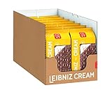 LEIBNIZ Cream Milk, 14er Pack, knusprige Kakaoekse mit zarter Milchcreme, Großpackung als Vorrat oder zum Verkauf (14 x 190 g)