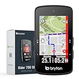 Bryton Rider 750SE 2.8" Farb-Touchscreen GPS Fahrradcomputer mit Offline-EU-Karte und Navigation