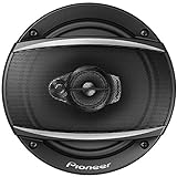Pioneer TS-A1670F 3-Weg-Koaxiallautsprecher für Autos (320 W), 16.5 cm, kraftvoller Klang, IMPP-Membran für optimalen Bass, 70 W Eingangsnennleistung, schwarz, 2 Lautsprecher
