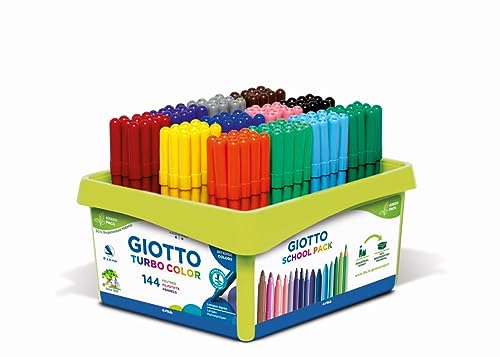 Giotto 5259 00 Turbo Color Fasermaler, Mehrfarbig