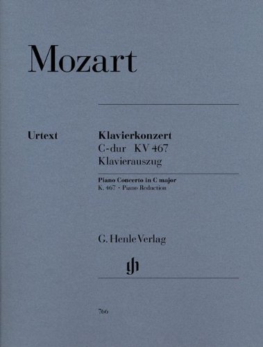 HENLE VERLAG MOZART W.A. - KLAVIERKONZERT 21 C-DUR KV 467 Klassische Noten Klavier