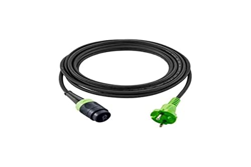 Festool Plug-it Kabel H05RN-F 7.5m Herstellernr. 203920, Schwarz/Grün