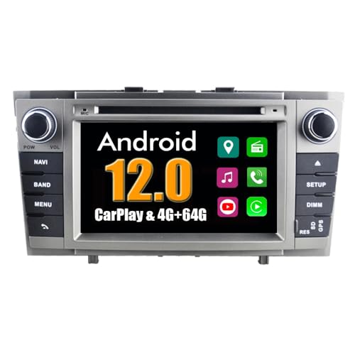 RoverOne Android System Autoradio für Toyota Avensis T27 2009-2013 mit Multimedia DVD Stereo GPS Navigationsradio Bluetooth USB Mirror Link
