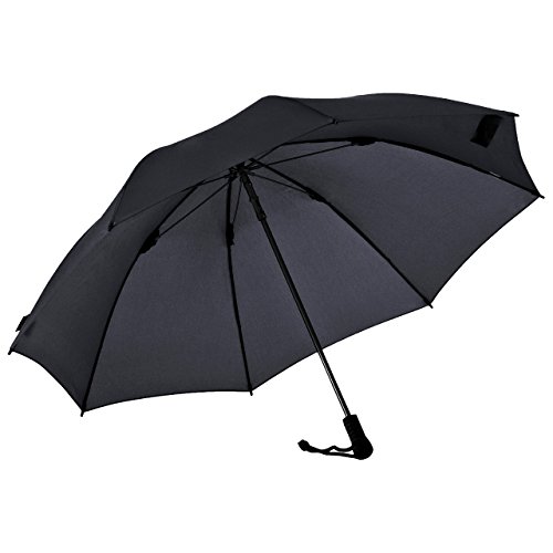 Trekkingschirm "swing liteflex"-207 g der leichteste Schirm der Welt in seiner Art, in der Farbe schwarz