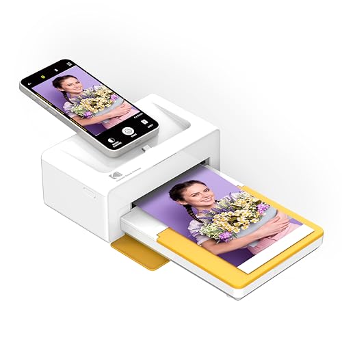KODAK Dock Plus 4PASS Mobiler Fotodrucker (10x15cm) + 10 Blatts