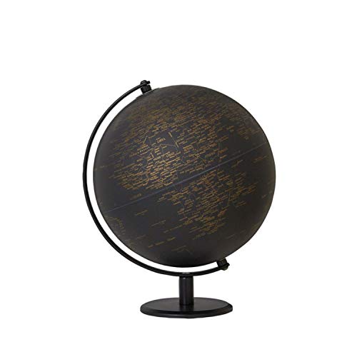 emform - Tischglobus, Globus - Planet Night - Kunststoff - schwarz - D 24 cm