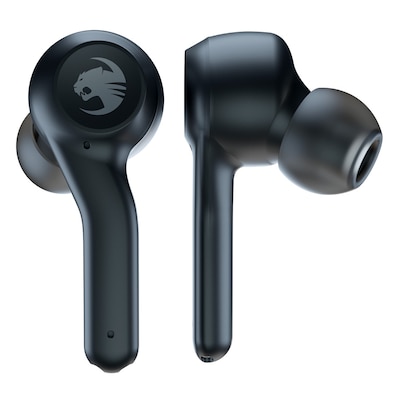 Roccat Syn Buds Air – kabellose Earbuds für Mobile-Gaming mit Dual-Mikrofon-Technologie, für Nintendo Switch, Xbox Series X |S & Xbox One, PS5 & PS4, Android, Windows, Mac, iPad und iPhone