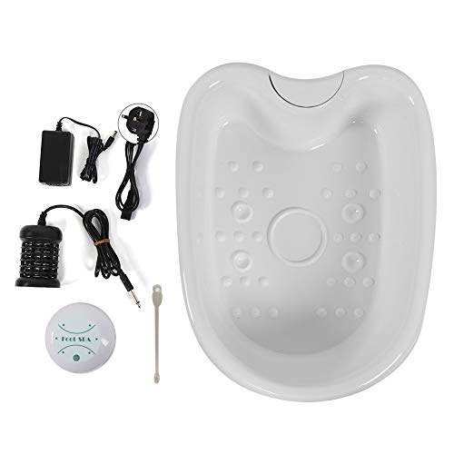 Fußmassagegerät mit Wärmebad, motorisiertes Fußentgiftungsinstrument für Massagegeräte, digital einstellbare Timer-Steuerung zur Verringerung der Belastung des Fußes für den Heimgebrauch(EU)