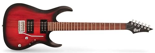 Cort B-001-1700-0 Solid Body Open Pore Black Burst E-Gitarre