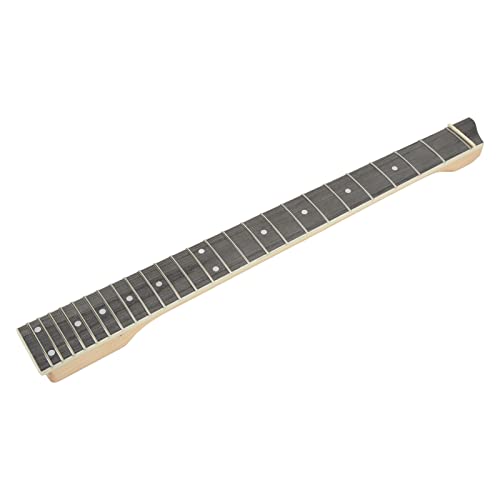 Bass-Hals-Ersatz, kopfloser, einzigartiger, verstellbarer Doppel-Halsstab mit Dot-Inlay-Gitarrenhals für Musikinstrumente für Luthier
