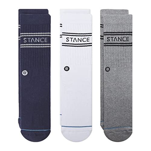 Stance Basic Crew Socken [3er-Pack], navy, Medium