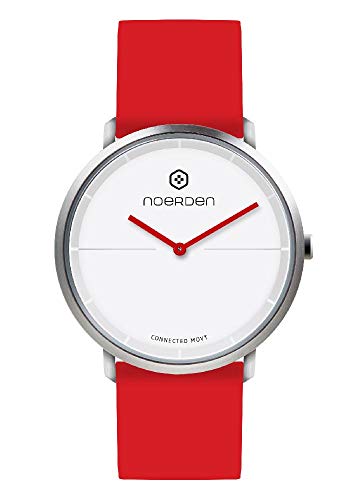 NOERDEN LIFE2 – Rot - Silikon – Hybride Smart Watch – 38 mm