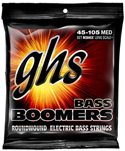 ghs M3045X LS Bass Guitar Strings 45-105 MED Long Scale