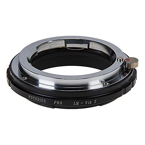 Fotodiox Pro Objektivadapter kompatibel mit Leica M Rangefinder Objektive an Nikon Z-Mount Mirrorless Camera Bodies